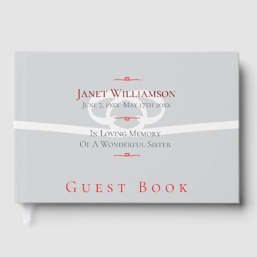 Livre d'or de ruban commémoratif (Recto)