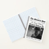 Livre d'or de souvenir de journal en mémoire (Intérieur)