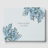 Livre D'or Delphinium bleu (Recto)