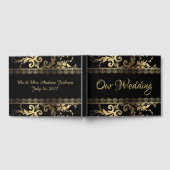 Livre D'or Dentelle et perruques noires et or (Complet)