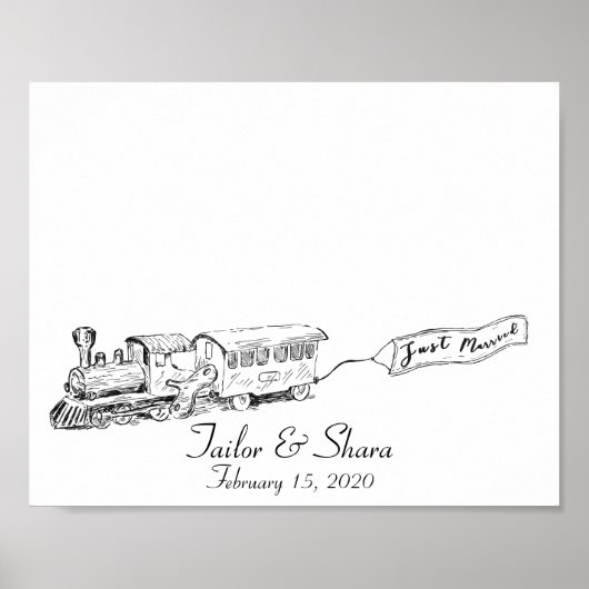 Livre d'or des empreintes digitales de train de ma (Devant)