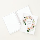 Livre d'or des fleurs d'aquarelle (Intérieur)