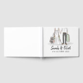 Livre D'or Destination Mariage valises Guest Book (Complet)