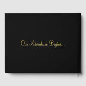 Livre D'or Destination Wedding Guest book | couleur modifiabl (Verso)