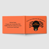 Livre d'or d'Halloween Black Spider (Complet)