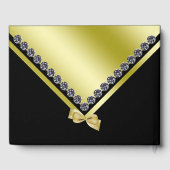 Livre D'or Diamants mousseux et Bow or 70e anniversaire (Verso)