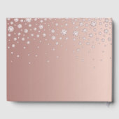 Livre D'or Diamants or rose robe rose Quinceanera (Verso)