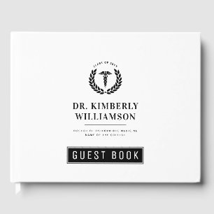 Livre D'or Diplôme d'études Médicales personnalisé
