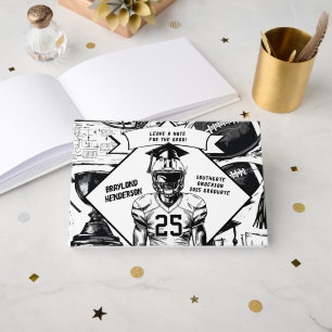 Livre D'or Diplômé Joueur de Football