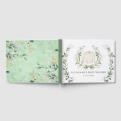 Livre D'or Douce Citrouille de Feuillage Doré Bébé Neutre (Complet)