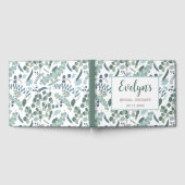 Livre D'or Douche de Mariée Eucalyptus (Complet)