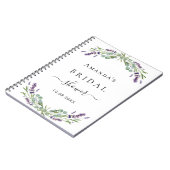 Livre d'or douche nuptiale lavande eucalyptus (Côté gauche)