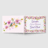 Livre D'or Doux 16 Seize Floral Rose (Complet)
