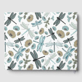 Livre D'or Dragonflies Floral Vacances Home (Verso)