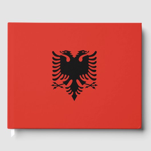 Livre D'or Drapeau albanais (Recto)