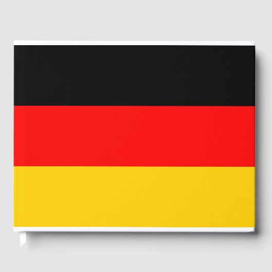 Livre D'or Drapeau Allemagne (Recto)