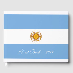 Livre D'or Drapeau argentin Bandera De Argentina