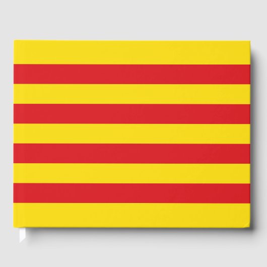 Livre D'or Drapeau catalan (Recto)