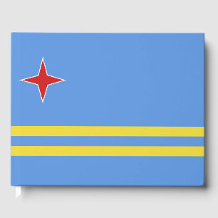 Livre D'or Drapeau d'Aruba