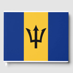 Livre D'or Drapeau de la Barbade (Bajan)
