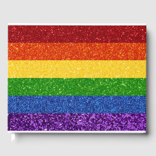Livre D'or Drapeau de la Fierté arc-en-ciel LGBT Parties scin