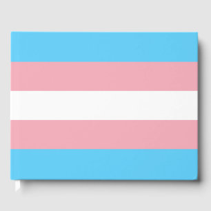 Livre D'or Drapeau de la fierté transgenre - LGBT Rainbow