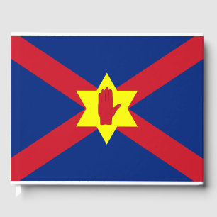 Livre D'or Drapeau de la nation Ulster (Irlande du Nord)