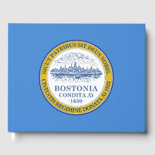 Livre D'or Drapeau de la ville de Boston (Massachusetts)