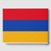 Livre D'or Drapeau de l'Arménie (Verso)