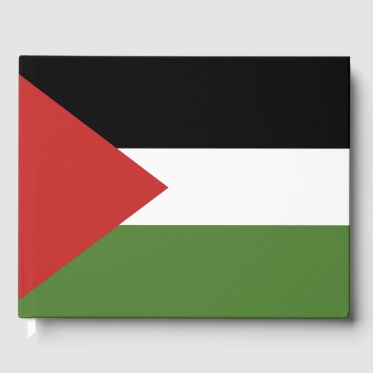Livre D'or Drapeau de Palestine (Recto)