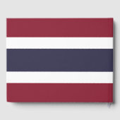 Livre D'or Drapeau de Thaïlande (Verso)
