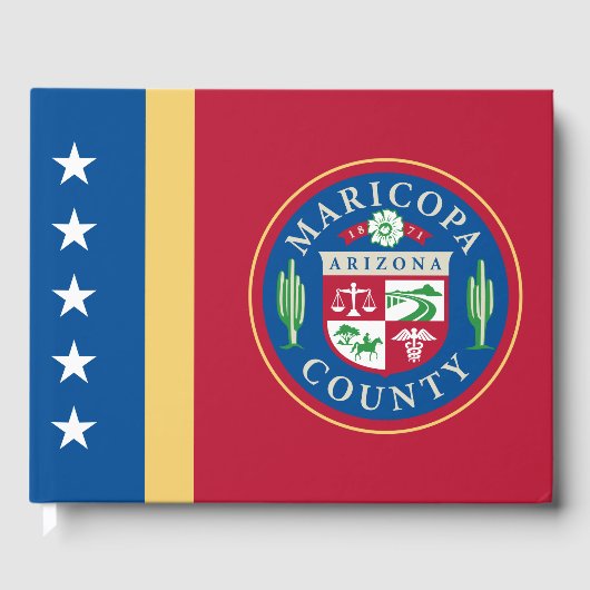 Livre D'or Drapeau du comté de Maricopa (Arizona) (Recto)