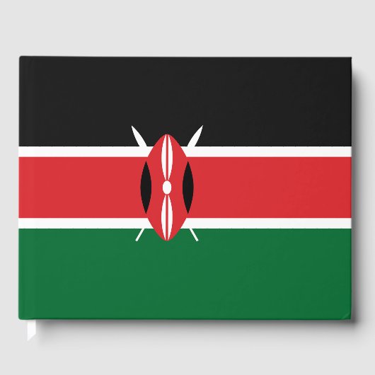 Livre D'or Drapeau du Kenya (Recto)