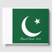 Livre D'or Drapeau du Pakistan (Recto)