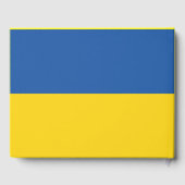 Livre D'or Drapeau d'Ukraine (Verso)