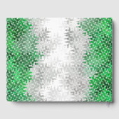 Livre D'or Drapeau Grayromantic Fierté Trippy Abstrait (Verso)