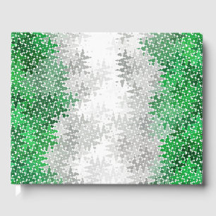 Livre D'or Drapeau Grayromantic Fierté Trippy Abstrait