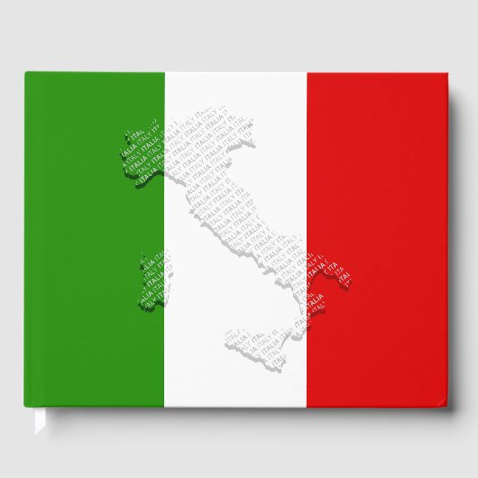Livre D'or Drapeau italien (Recto)