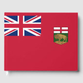 Livre D'or Drapeau Manitoba (Recto)