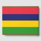 Livre D'or Drapeau mauricien (Verso)