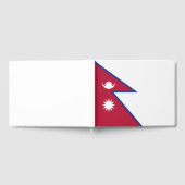 Livre D'or Drapeau népalais (Complet)