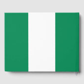 Livre D'or Drapeau nigérian (Verso)