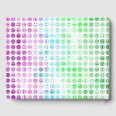 Livre D'or Drapeau super Eclectique Boho Abstrait Toric Pride (Verso)