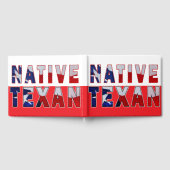 Livre D'or Drapeau texan natif (Complet)