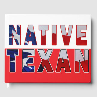 Livre D'or Drapeau texan natif