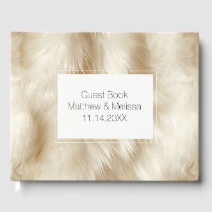 Livre D'or Dreamam Cream Animal Fur Mariage