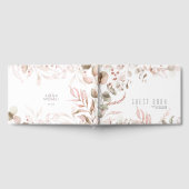 Livre D'or Dreamy Foliage Mariage Blush Pink ID817 (Complet)