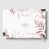 Livre D'or Dreamy Foliage Mariage Bourgogne ID817 (Verso)