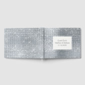 Livre D'or Dreamy Glitzy Silver Sparkle Mariage (Complet)