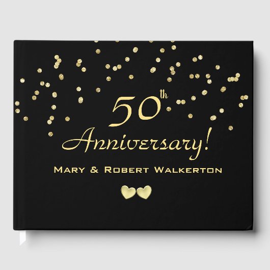 Livre d'or du 50e anniversaire du Mariage (Recto)